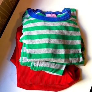 2 sets of organic cotton Hanna Andersson pajamas kids size euro 130 US 8